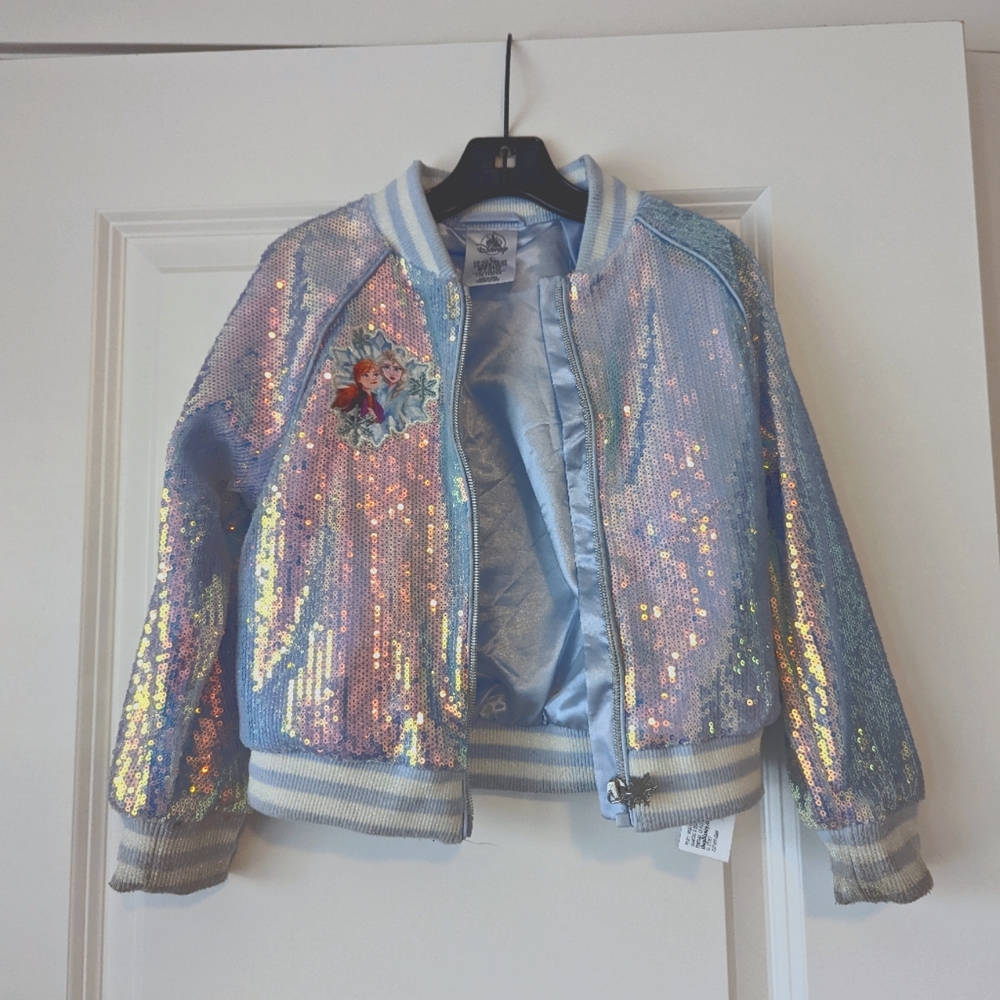 Disney Elsa Anna Frozen 2 Sequin Jacket